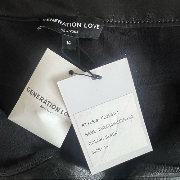 Generation Love -DANICA VEGAN LEATHER PANT - Picture 8 of 8